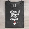 Vintage Merry Alright Alright Alright Texas Football Tee