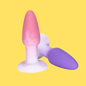 Mushroom Silicone Anal Plug