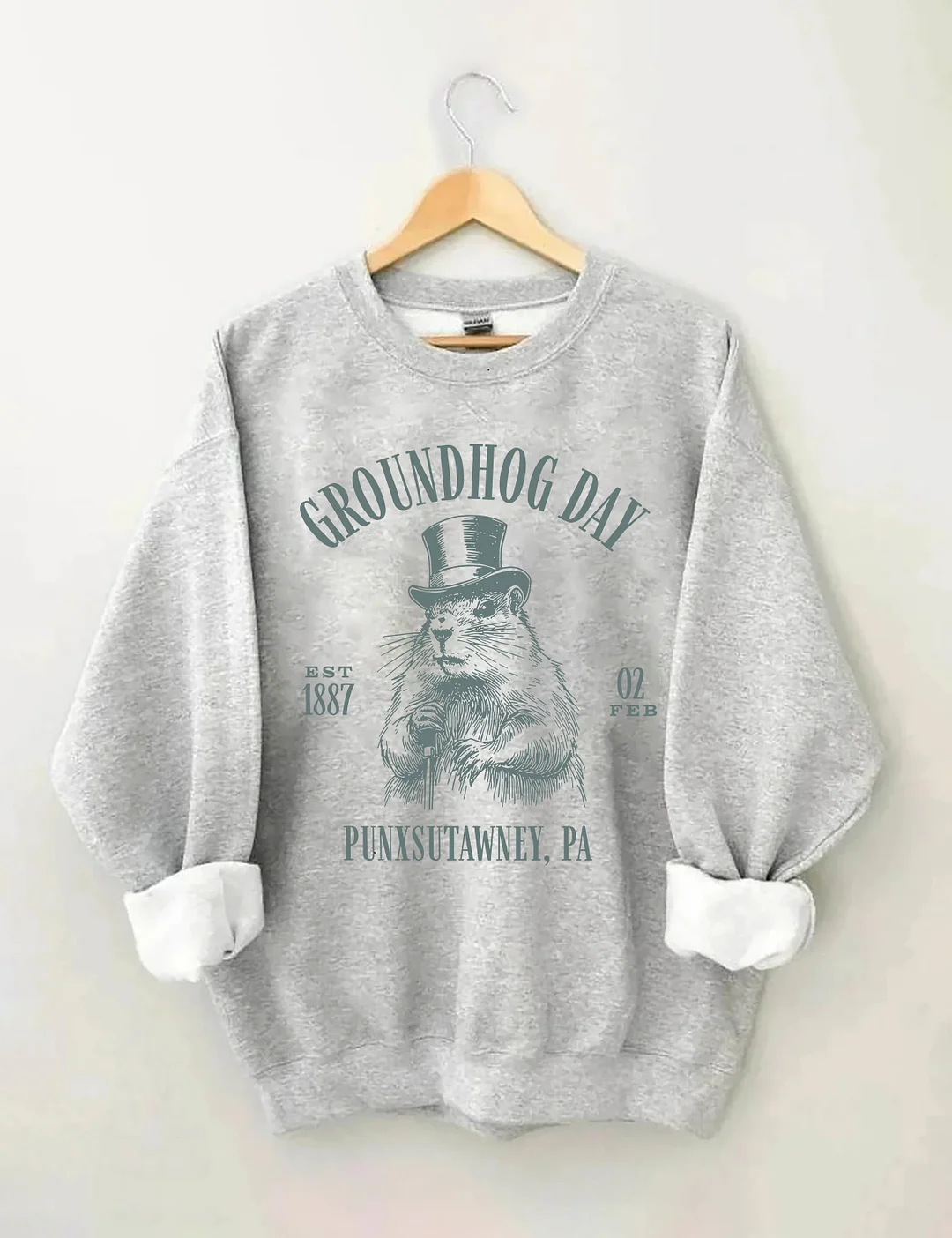 Happy Groundhog Day Sweatshirt