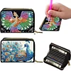 2pcs Animal Pattern Diamond Painting Fashion Card Holder Compact Coin Purse
