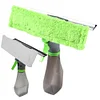 3 in 1 Car Glass Squeegee Spray Glass Wiper Water Squeegee Spray Bottle Cleaning