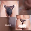 Men's Low-Rise Sexy Underwear Ultra-Thin Seamless Sdjustable Lace Thong