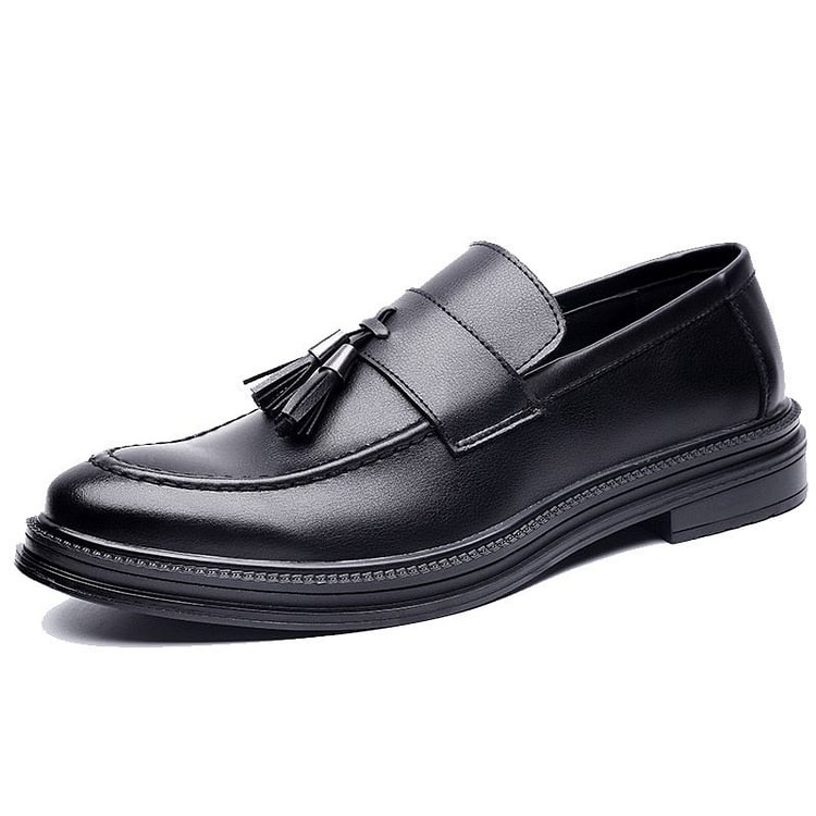 Zero more Men Shoes Formal Dress Shoe Slip On Sapato Social Masculino Leather Black Elegant Luxury Suit Shoes