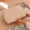 Self Inflating Camping Pillow，Foam Inflatable Travel Pillow with Ergonomic 3D Support