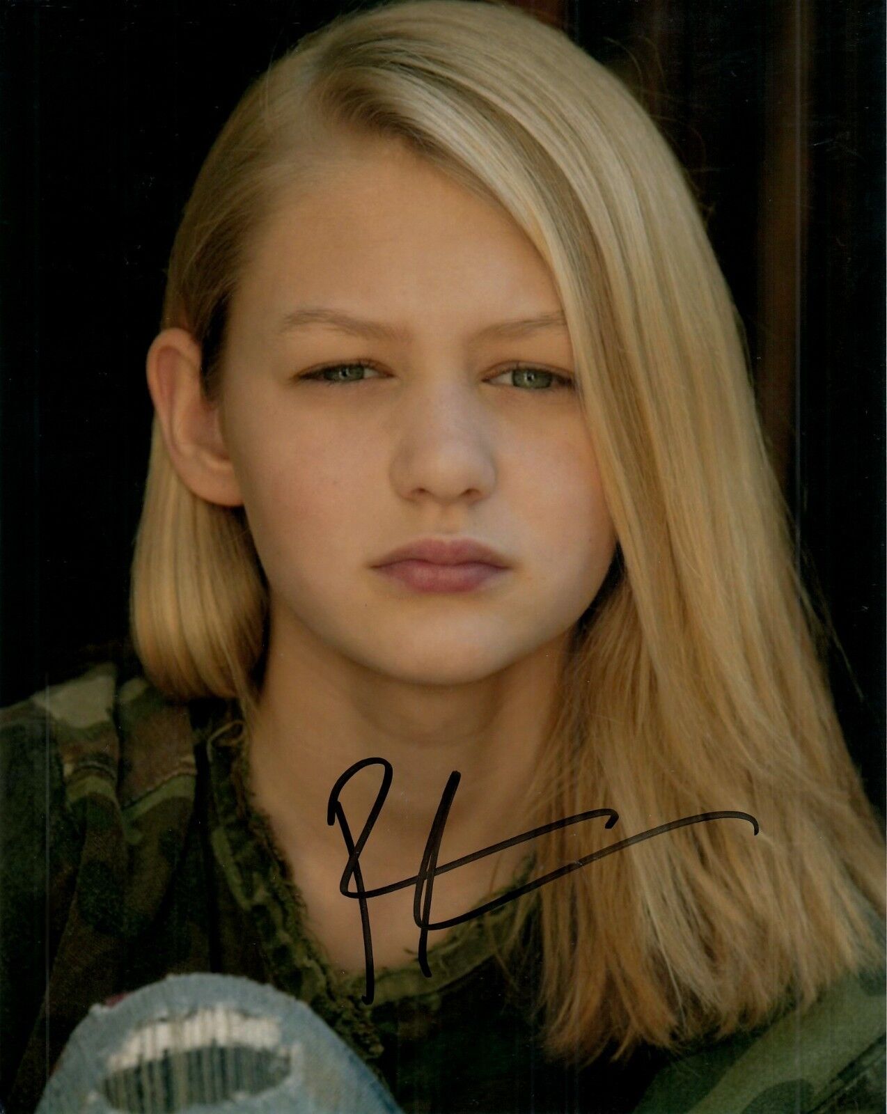 RYAN SIMPKINS hand-signed BEAUTIFUL 8x10 COLOR CLOSEUP authentic w/ LIFETIME COA