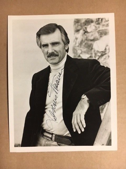 Dennis Weaver Handsome 7x9 Signed Photo Poster painting Auction House COA**