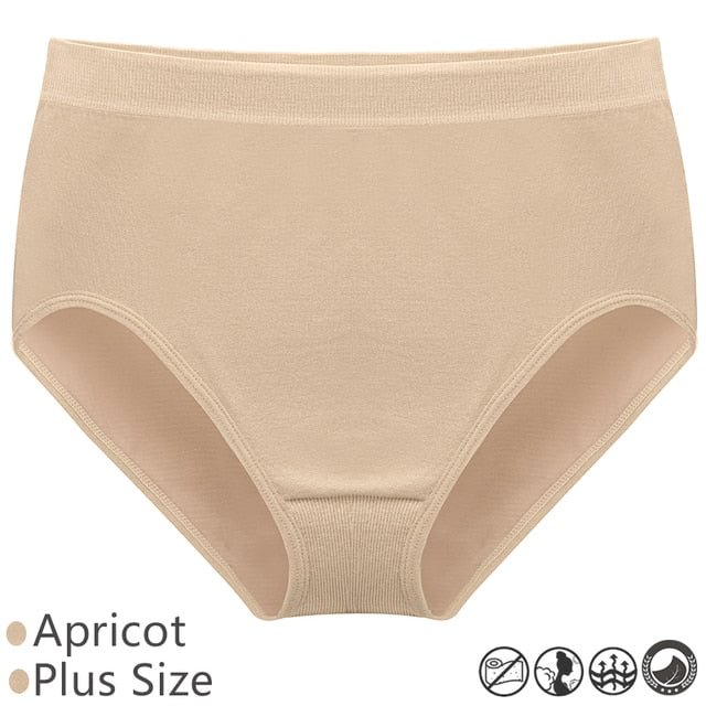 High Waist Panties for Women M-3XL Control Panties Body Shaper Seamless Plus Size Briefs Sexy Underwear Underpants Butt Lifter