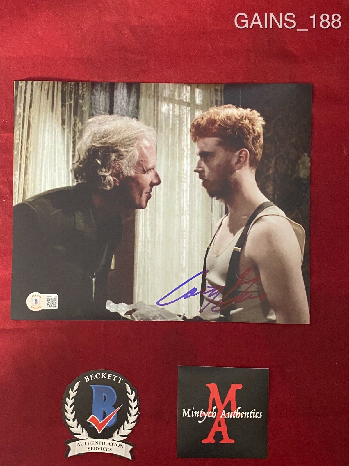 COURTNEY GAINS AUTOGRAPHED SIGNED 8x10 Photo Poster painting! THE BURBS! BECKETT COA! HANS!