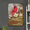 Bird Sometimes I Just Look Up Smile And Say I Know That Was You - Metal Tin Signs(8*12Inch/12*16Inch) - Animal