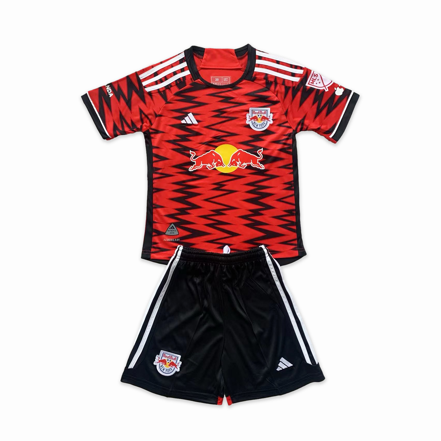 New York Red Bulls 2024 Away Kids Kit