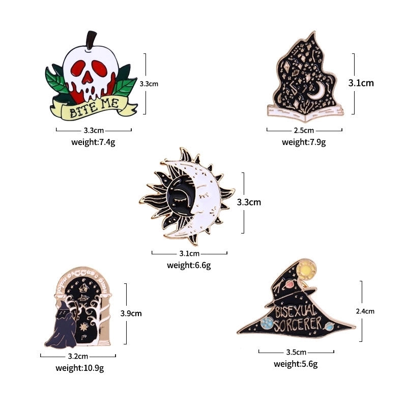 Exaggerated Pin Geometric Alloy Stoving Varnish No Inlaid Unisex Brooches