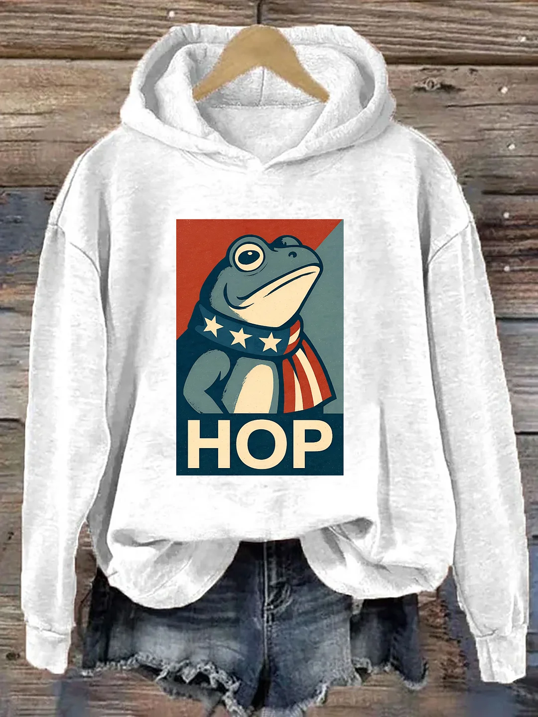 Portland HOP Frog Hoodie