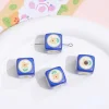 Lovely Chessboard Flower Dice Square Acrylic Beads DIY Jewelry