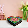 DIY Special Shaped Crystal Painting Classic Heart Mandala Storage Box Ornament Kit