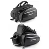 Bike Rack Bag with Reflector & Shoulder Strap Bicycle Trunk Pannier Bicycle Bag