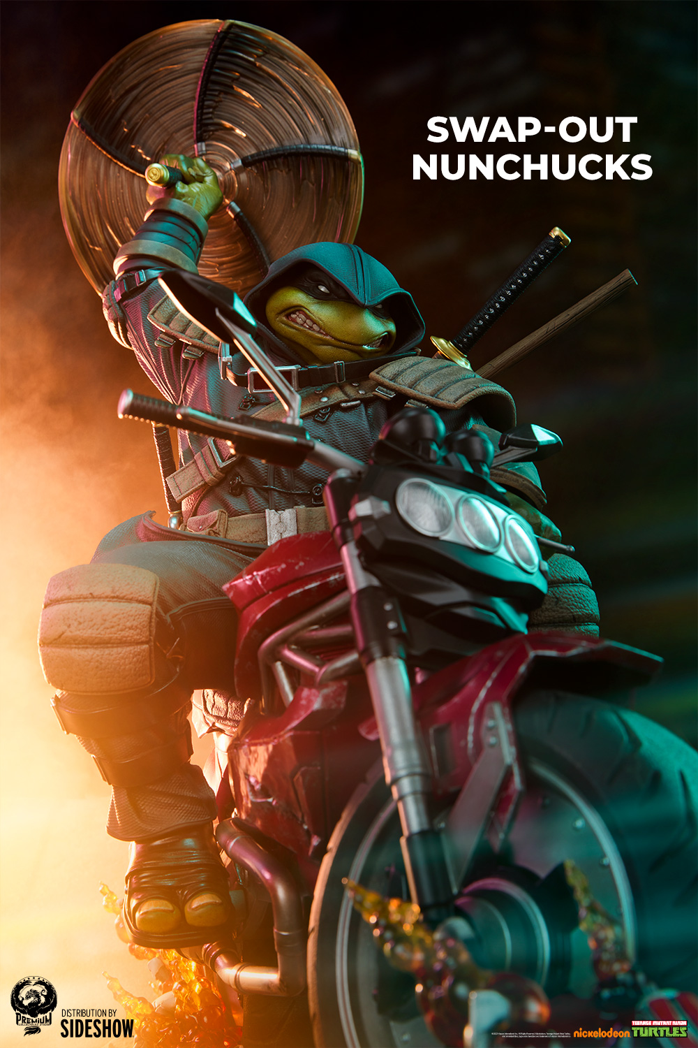 PRE-ORDER Sideshow x PCS Studio Teenage Mutant Ninja Turtles Michelangelo(912086) Action Figure