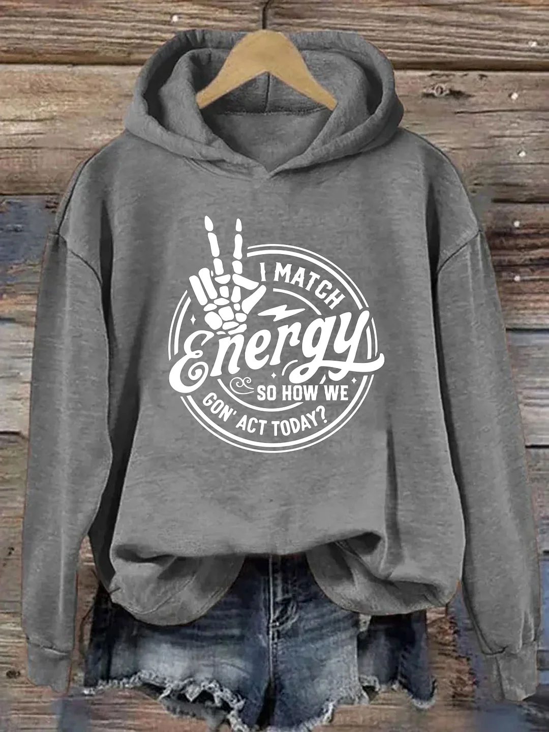 I Match Energy Hoodie