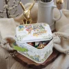 Boîte en fer blanc fourre-tout de Pâques