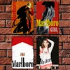 4pcs - Marlboro - Vintage Metal  Signs(8*12Inch)