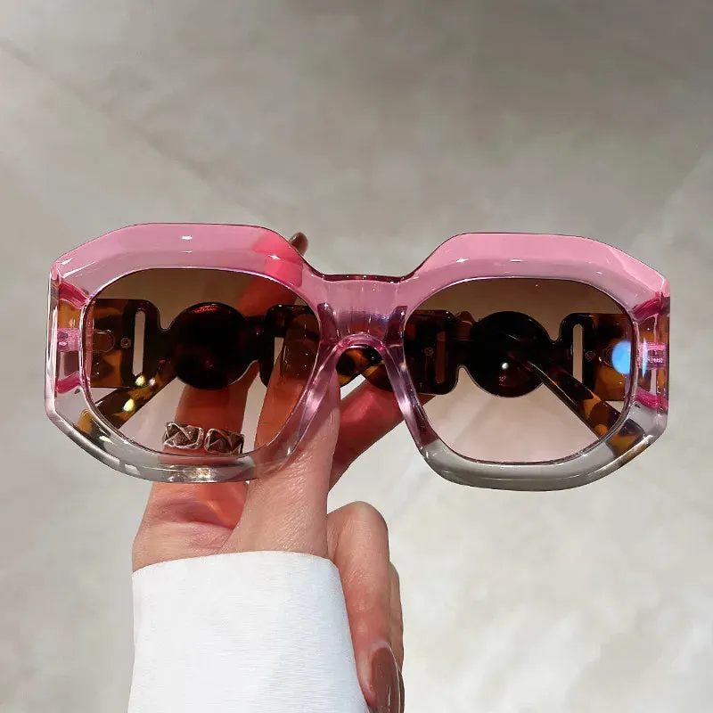 Brownm Square Sunglasses