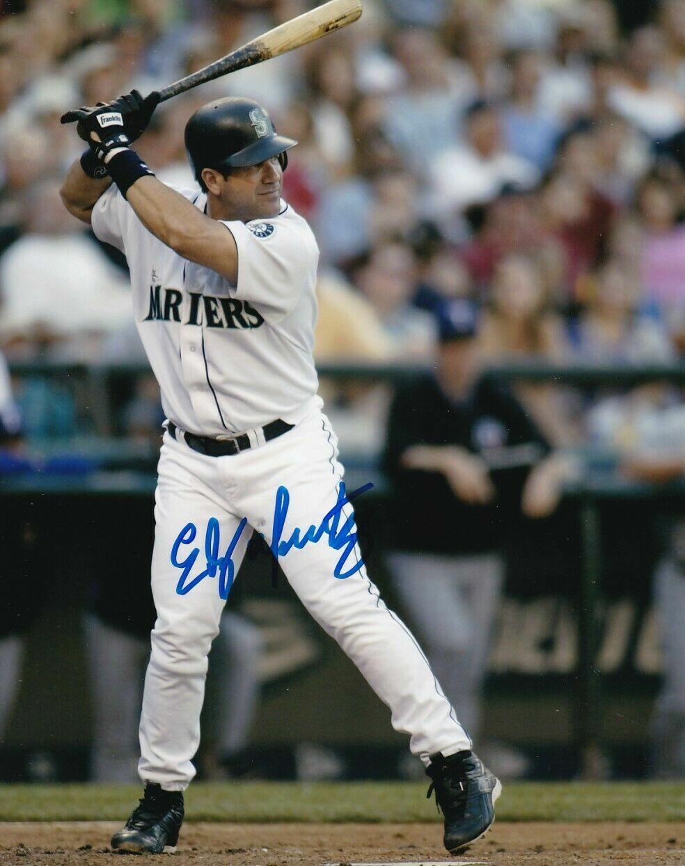 Edgar Martinez Autographed Signed 8x10 Photo Poster painting ( HOF Mariners ) REPRINT