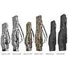 3 Layers Fishing Rod Case Portable Folding Fishing Pole Bag for Outdoor Fishing
