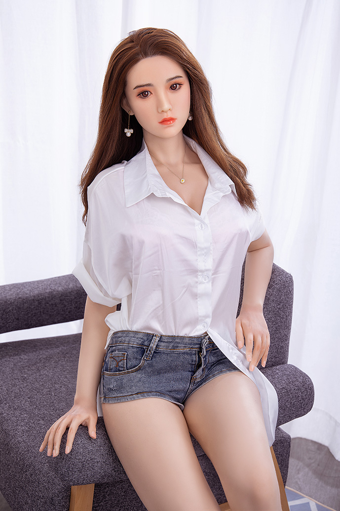 Hanidoll 158cm Große Brüste Silica Gel ganzer Körper Sexpuppe sexspielzeug H2859