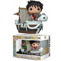 Funko Pop! Rides One Piece Luffy with Going Merry 2022 Fall Convention Exclusive Figure #111