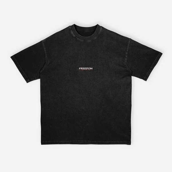 FREEDOM ACID WASH T-SHIRT
