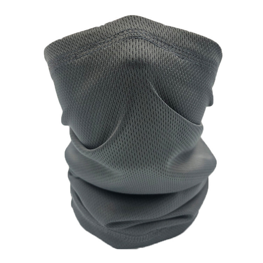 

Dustproof Mesh Face Cover Outdoor Riding Cycling Neck Tube Scarf (Grey), 501 Original