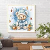 Diamond Painting -DIY Round Drill Christmas Bear