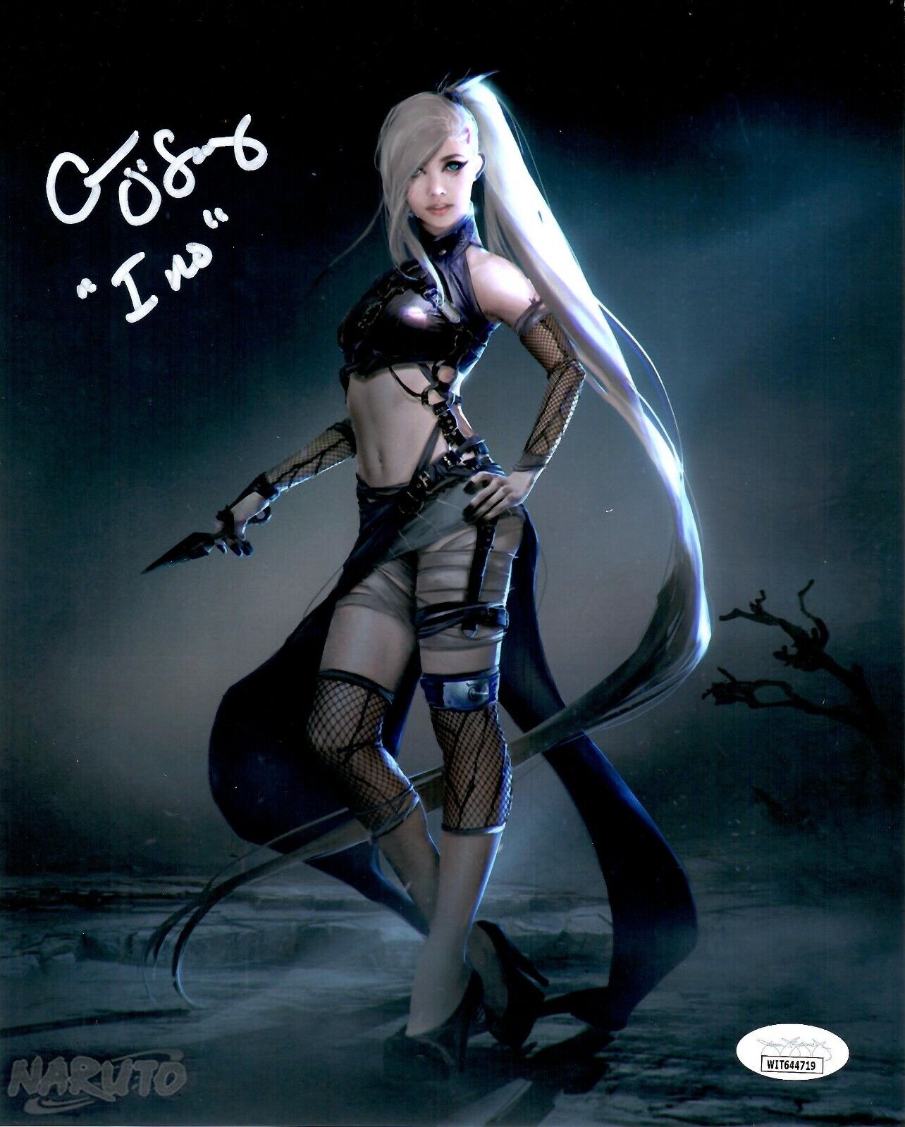 Colleen Oshaughnessy autograph Inscribed 8x10 Photo Poster painting Naruto JSA COA INO
