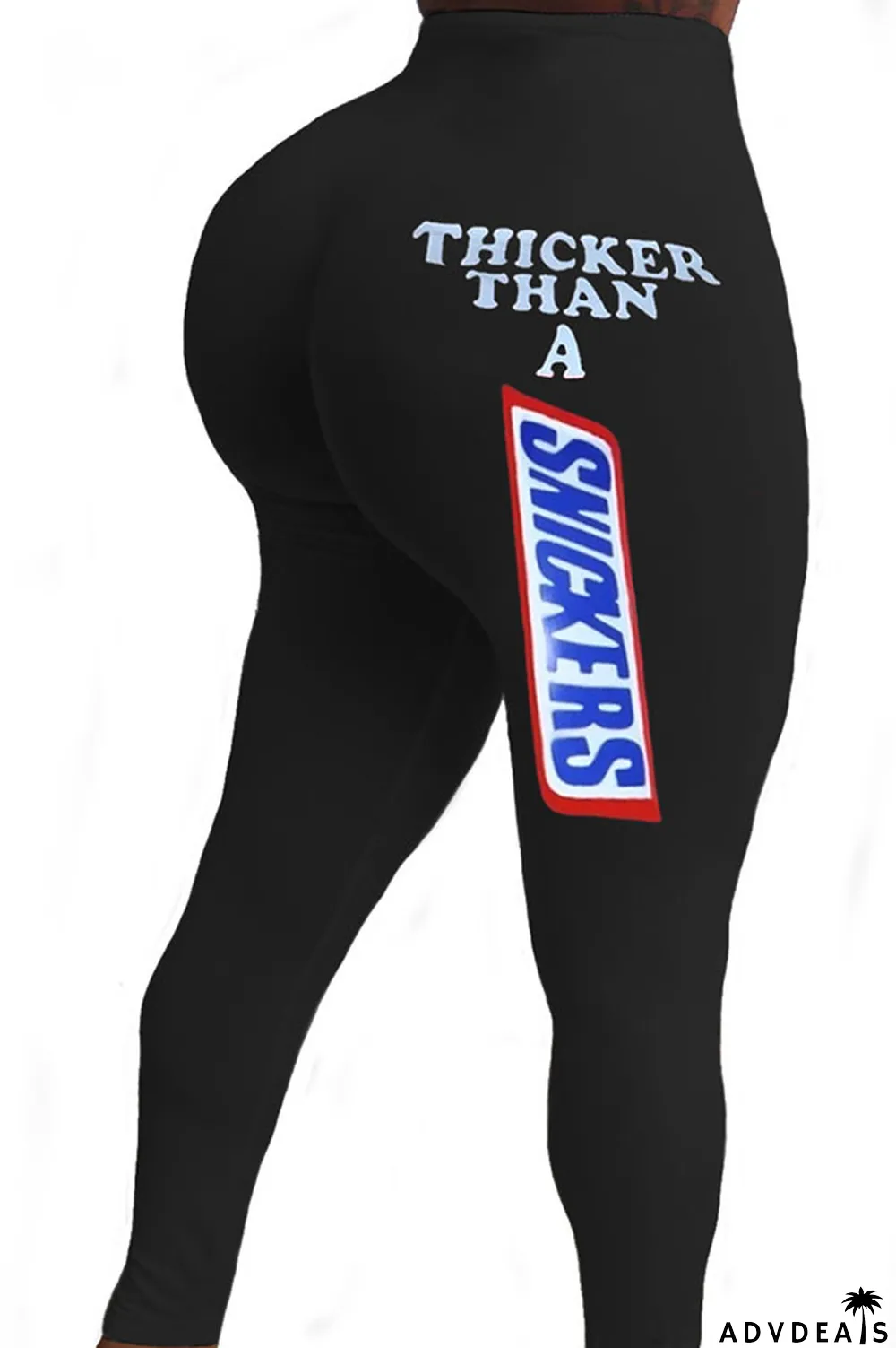 Pink Elastic Fly Mid Print Straight Pants Bottoms