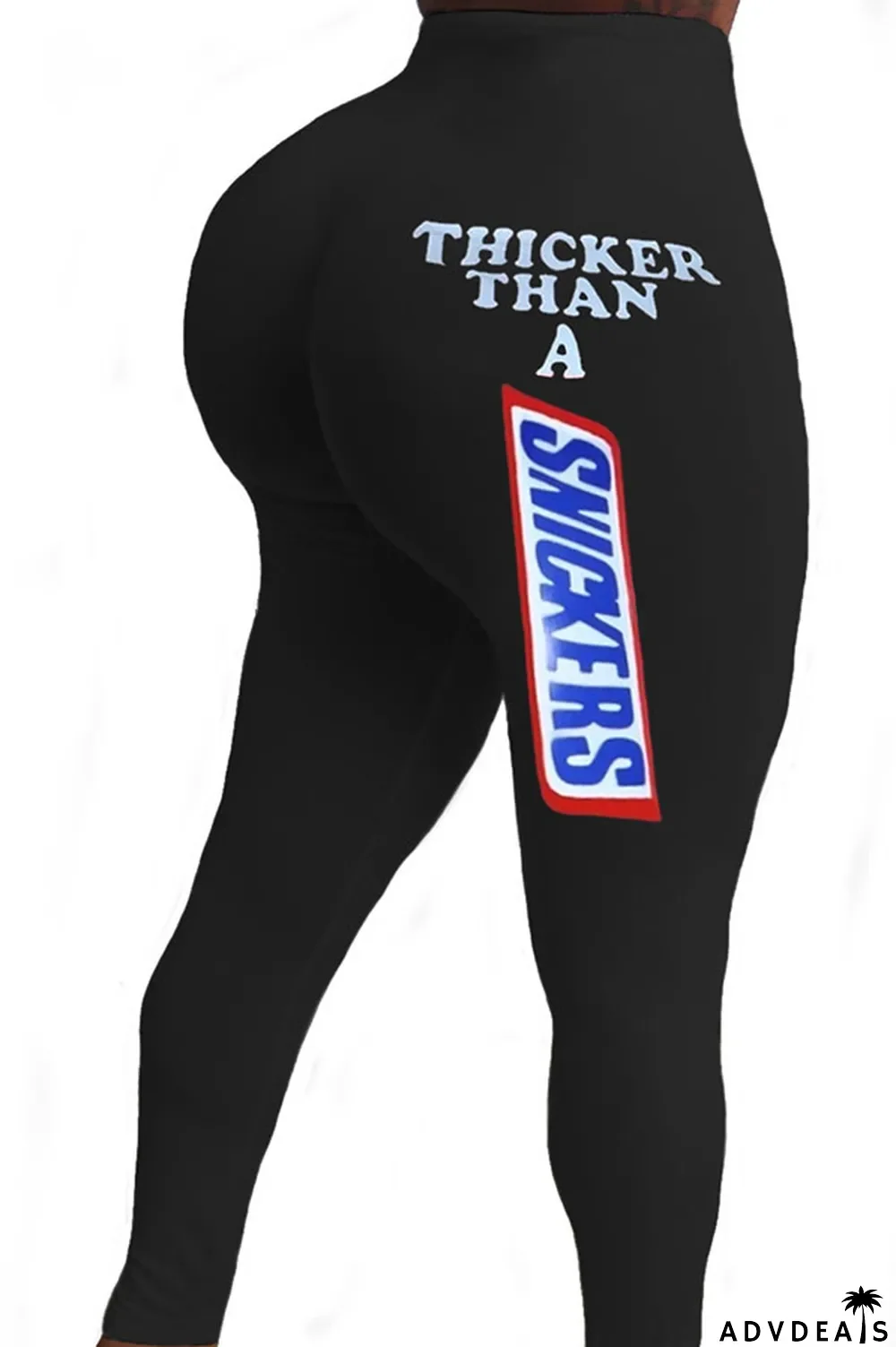 Pink Elastic Fly Mid Print Straight Pants Bottoms