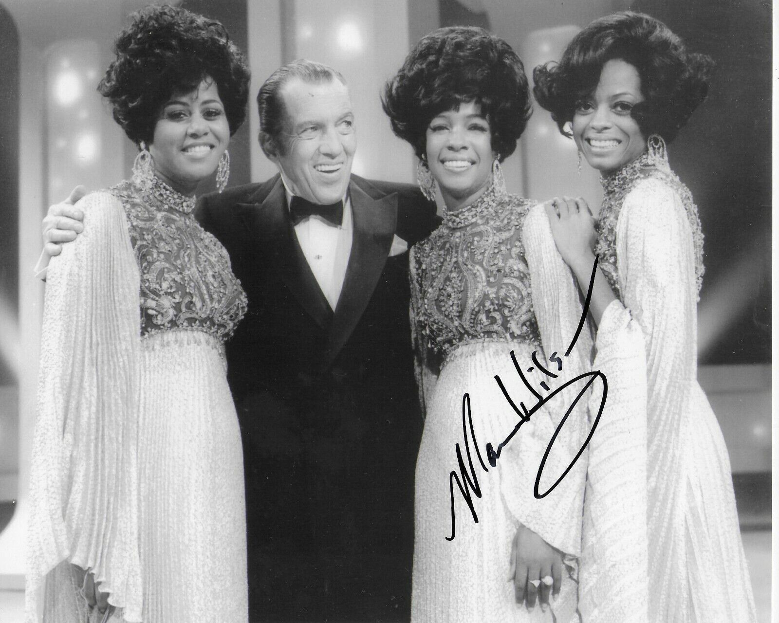 Mary Wilson The Supremes Original 8x10 Photo Poster painting #11 signed at the Hollywood Show