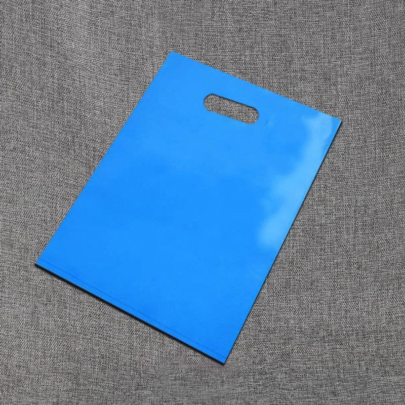 Factory Pe Flat Clothing Store Bag Advertising Bag Gift Plastic Four-finger Portable Packaging Bag Printable Logo