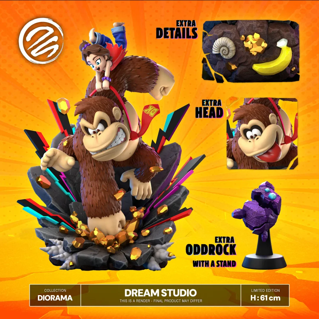 DONKEY KONG BANANZA アクスタ付き Donkey Kong Bananza Figure : r/donkeykong