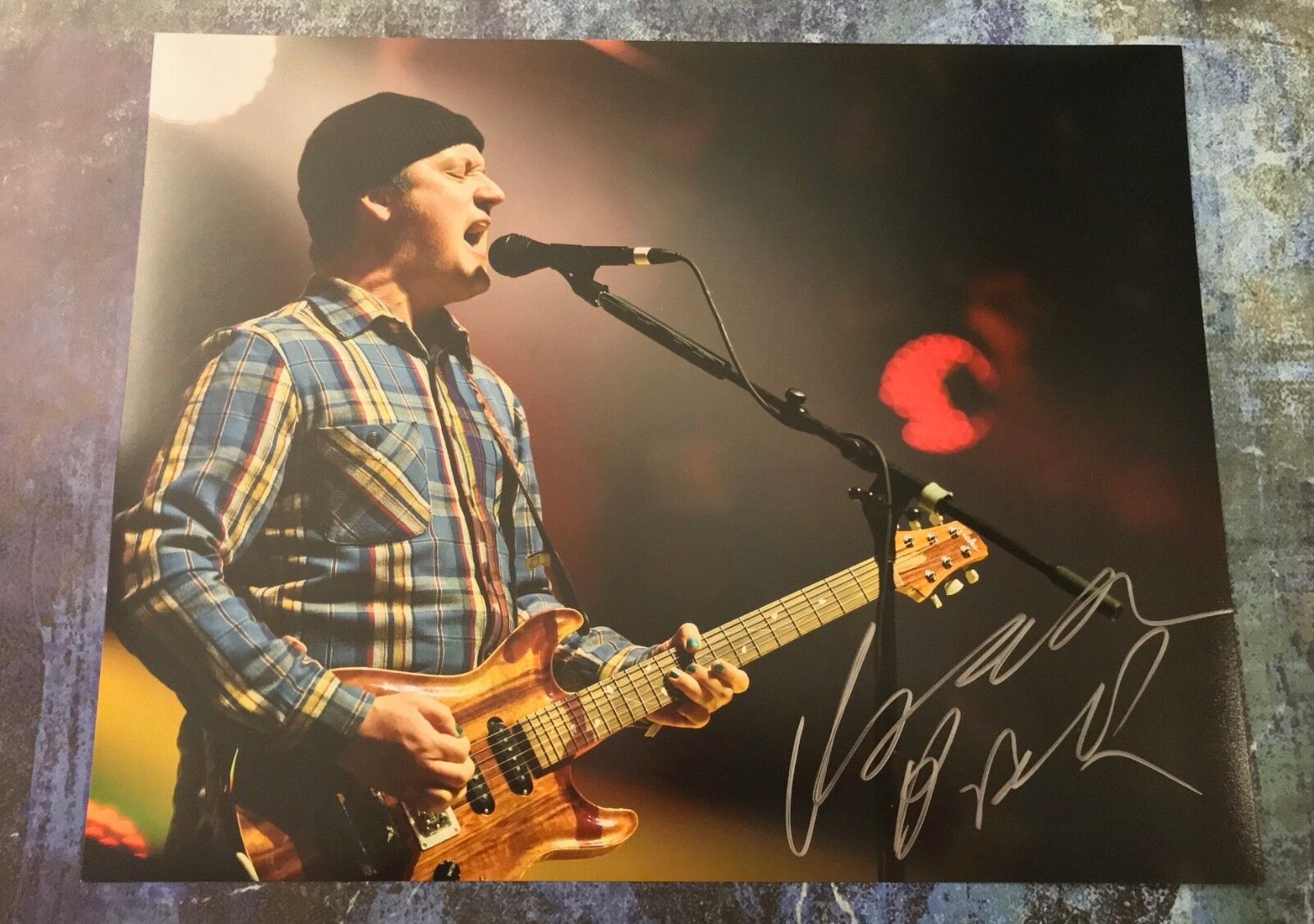 GFA Modest Mouse * ISAAC BROCK * Signed 11x14 Photo Poster painting AD6 PROOF COA