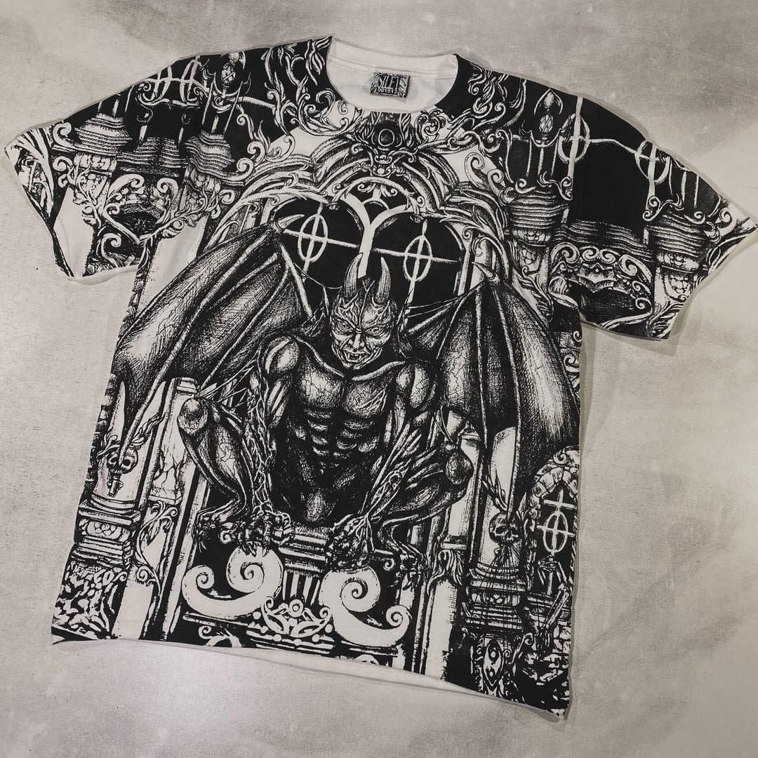 Gothic Gargoyle Graphic T-shirt