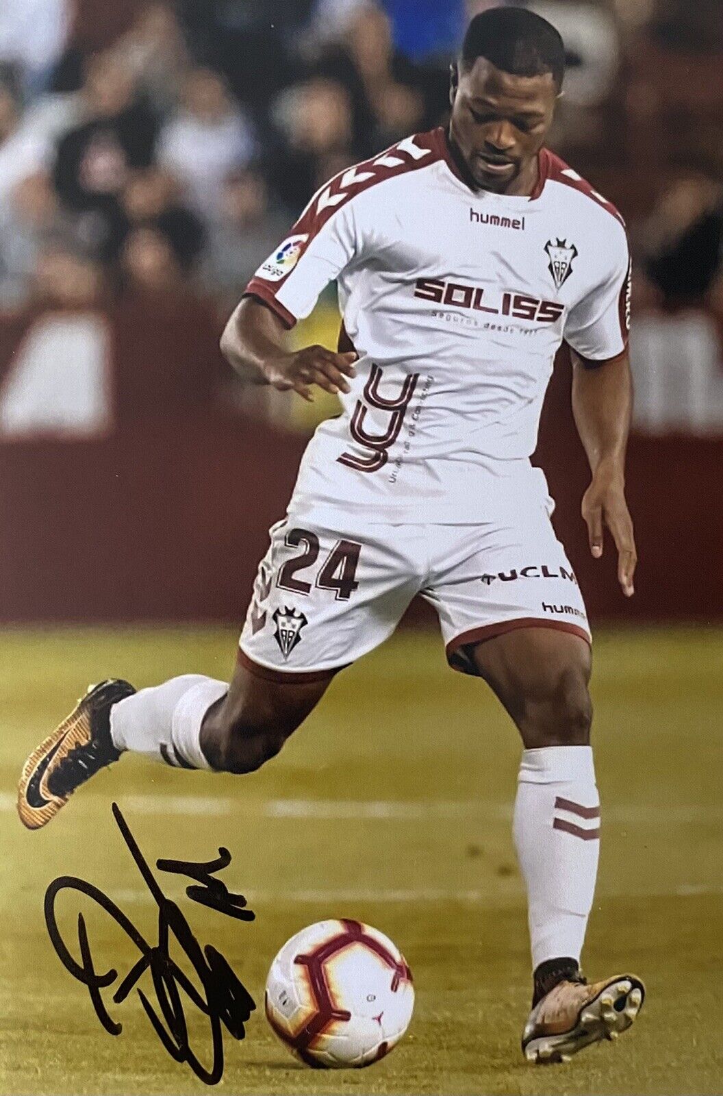 Jeremie Bela Genuine Hand Signed Albacete 6X4 Photo Poster painting