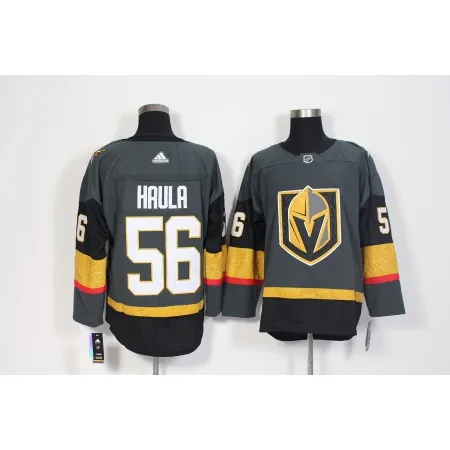 Men's  Vegas Golden Knights #56 Erik Haula Grey Stitched NHL Jersey