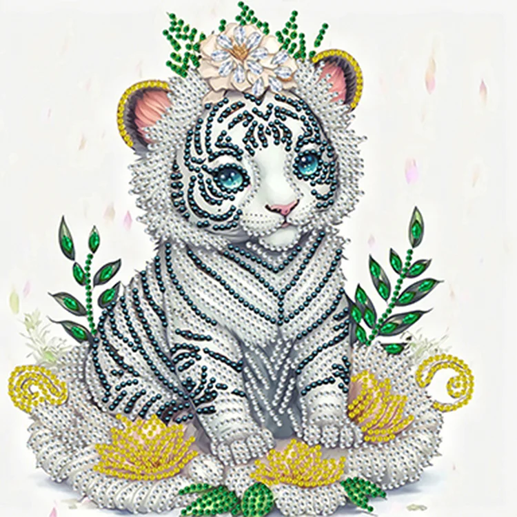 Diamond Painting - Special Shape - Animals(30*30cm)