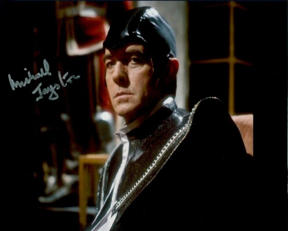 Michael Jayston autographed 8x10 Photo Poster painting COA