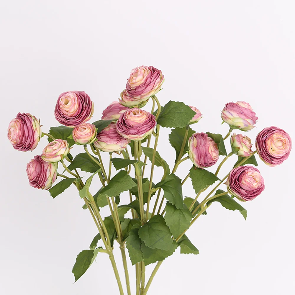 Sen department fresh simulation small dew lotus fake flower home living room decoration