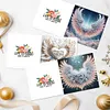 uk.everydayedeals 6Pcs DIY Diamond Painting Greeting Card - Winged Characters