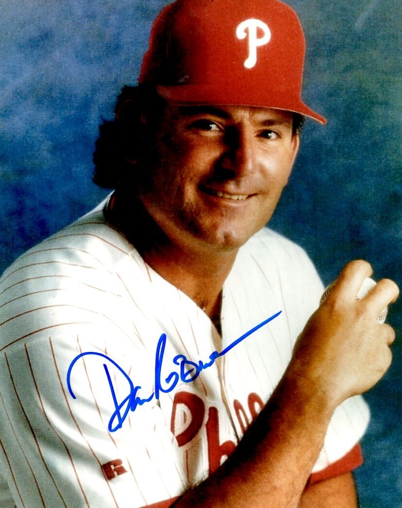 Signed 8x10 DON ROBINSON Philadelphia Phillies Autographed Photo Poster painting - COA