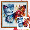 Butterfly - 11CT Counted Cross Stitch - 45*45cm