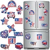 12pcs DIY Diamond Painting American Flag Refrigerator Magnets