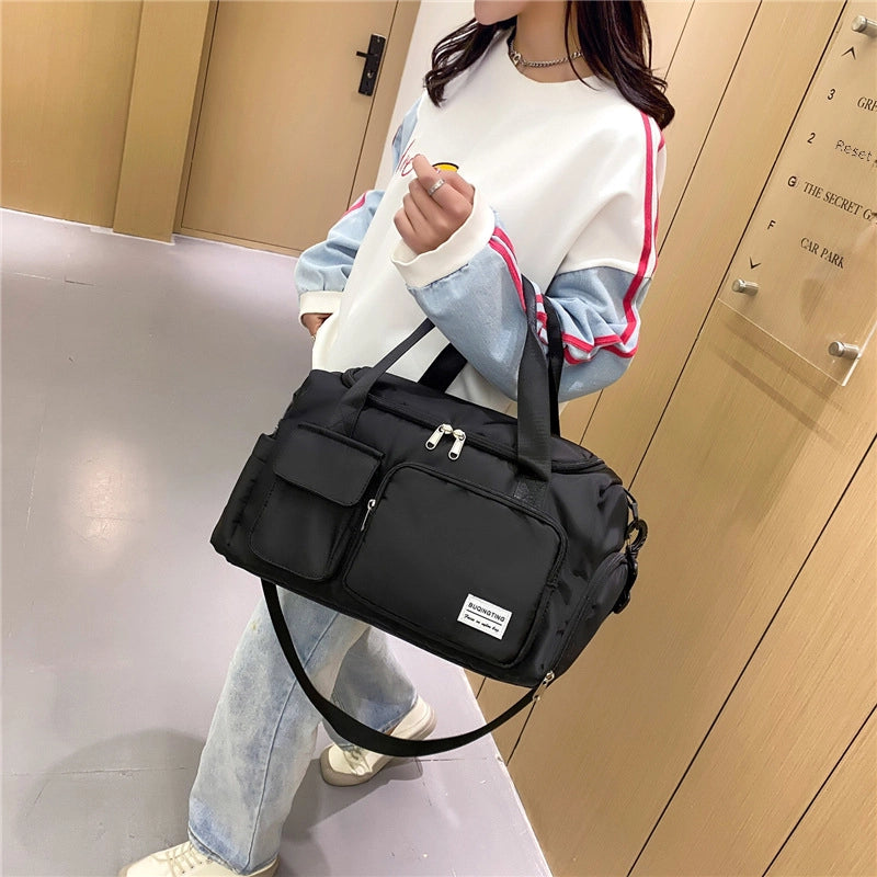 Outdoor Sports Travel Bag Dry And Wet Separation Fitness Bag Large Capacity Luggage Bag Women’s Bag Yoga Bag Duffel Bag