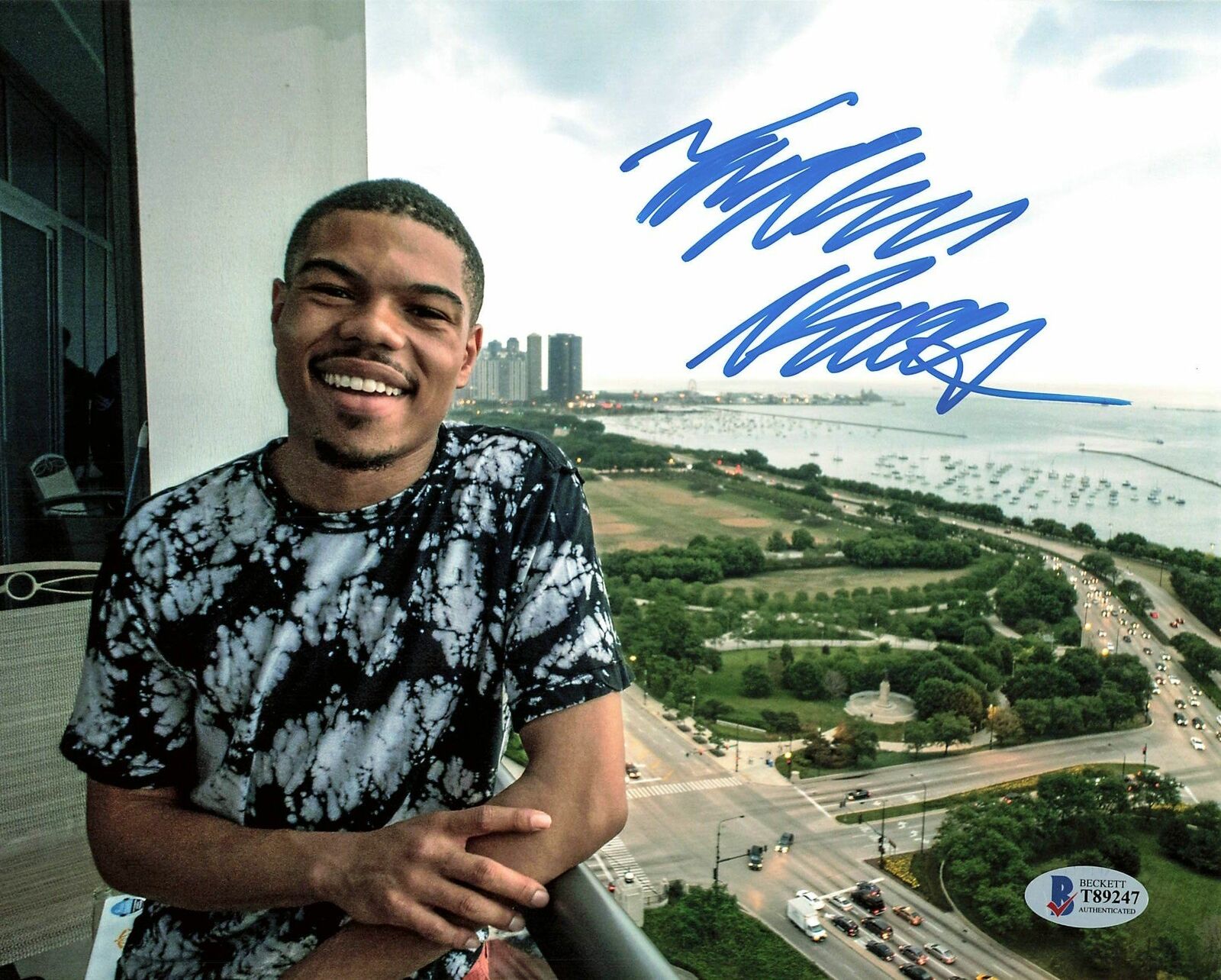 Taylor Bennett signed 8x10 Photo Poster painting BAS Beckett Autographed